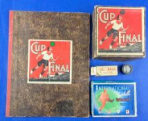 3x Period Football Games, Cup Final board game (incomplete game), Global Treble Dice Football Game