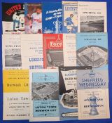 1955-1989 FA Cup Semi Final Football Programmes, 1955/56 Sunderland v Birmingham,57/58 Blackburn v