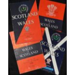 1955-59 Wales and Scotland Rugby Programmes (4): At Murrayfield 1955, one of the best-looking