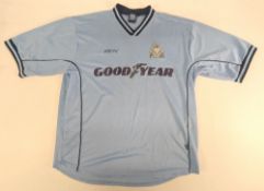 2000-2001 Wolverhampton Wanderers Away Replica Football Shirt, short sleeve with goodyear sponsor