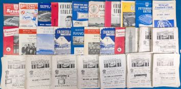 1962-1964 Luton Town Home & Away Football Programmes, league, cup, friendlies, x 66 homes, 19 away