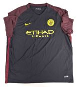 2016-2017 Manchester City Replica Nike Away Football Shirt short sleeve with Etihad sponsor size 3XL
