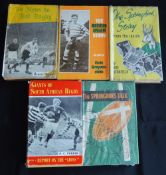 1954-60 S African Springboks Rugby Books Selection (5): Tot Siens to Test Rugby, H Muller 1954;