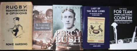 Rugby History Books (5): 1929, Rugby, Reminiscences and Opinions, Rowe Harding, desirable, h/b
