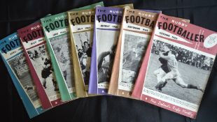 1966 NZ’s Rugby Footballer Magazines (7): Rarely see in the UK, the first seven issues of this