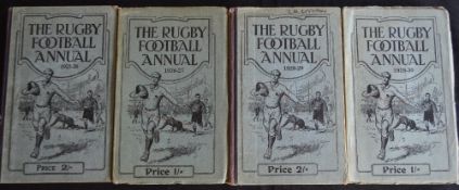 1925-1930 The Rugby Football Annual (4): Attractive and informative, the popular series in