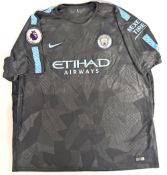 2x Manchester City Football Replica Football Shirts - a home 2015 by Nike with short sleeve - sponso