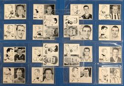 Leaf Gum (full set) Footballers 1961 (x50 cards) Denis Law, Bobby Charlton, good clean condition