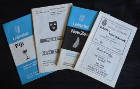 1972-3 NZ etc in Ireland Rugby Programmes (4): v Leinster, Ulster (famous pics of British Army at