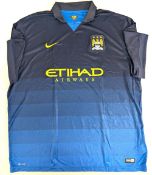 2014-2015 Manchester City Replica Nike Away Football Shirt short sleeve with Etihad sponsor size 3XL