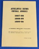 The Athletic News combined book for seasons 1887-88, 1888-89, 1889-90 facsimile produced and