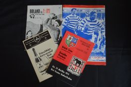 1974 British and I Lions in SA Rugby Programmes (3): v W Province, E Province, Poland and S