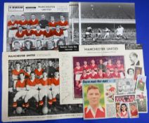 1958 “PA” news photo library 12” x 8 ½ “ b&w photograph Arsenal v Manchester United, the famous 4-