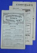 1922/1923 Shrewsbury Town v St. George’s Shropshire Charity Cup Final at the Gay Meadow 12 May