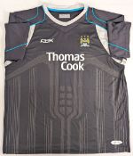 2006-2007 Manchester City Away Replica Reebok Football Shirt, short sleeve with Thomas Cook size