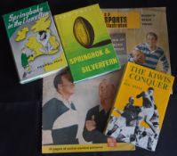 1956-69 Springbok Tours Rugby Books Selection (5): Reg Sweet, both The Kiwis Conquer 1956 and