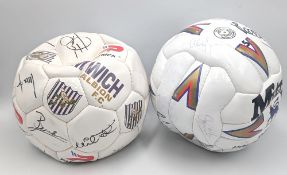 1992-1996 Manchester United Multi Signed Mirre Delta Premier League Football with good signatures of
