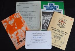 1960s-80s Australian Rugby Ephemera (5): To inc items from Eastwood (Sydney), Brisbane, Townsville