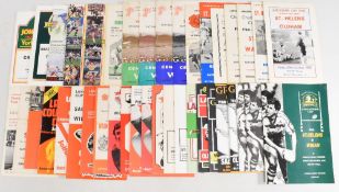 1952-1992 Rugby League Yorkshire Final Programmes, plus Lancashire final programmes 1958-1992