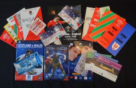 1976, 1978 and 2005 Wales Grand Slam Seasons Rugby Programmes etc (13+): Better Welsh memories in