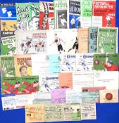 Period Football Collectables: annual tickets, official football club slips, to include Athletic News