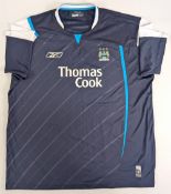 2005-2006 Manchester City Away Replica Reebok Football Shirt, short sleeve with Thomas Cook size 50/