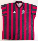 2001-2003 Manchester City Replica 3rd Away Football Shirt, Le Coq Sportif short sleeve Eidos sponsor