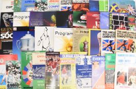Special Match Football Programmes including minor cup finals, play off finals, internationals,
