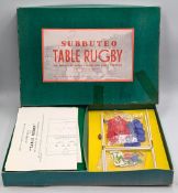 Subbuteo Ruby Game De-Luxe Board Games c1960, boxed and all complete, in very light used condition -