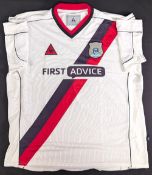 2002-2003 Manchester City Away Replica Reebok Football Shirt, short sleeve with first Advice sponsor