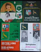 1980 British and I Lions in SA Test Rugby Programmes (4): Super chance, the four tests of the