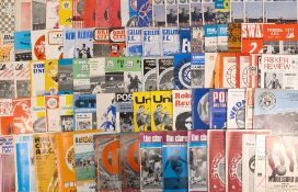 1960s-1980s British Football Leagues & Cup Programmes lot with noted programmes of Northampton
