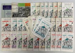 1950-72 Rugby League Challenge Cup Semi-Finals (47): Super spread, some duplication, 1950 (Leeds v
