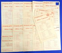 1958/59 Manchester United reserve almost complete home issues, missing Leeds United, overall fair