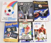 1984-2001 European Big Match Programmes, Cup winners 1984/85, 95/96 UEFA cup 2007/08, 08/09,