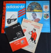 1980 British and I Lions in SA Rugby Programmes (4): v both Northern and Eastern Transvaal, Natal