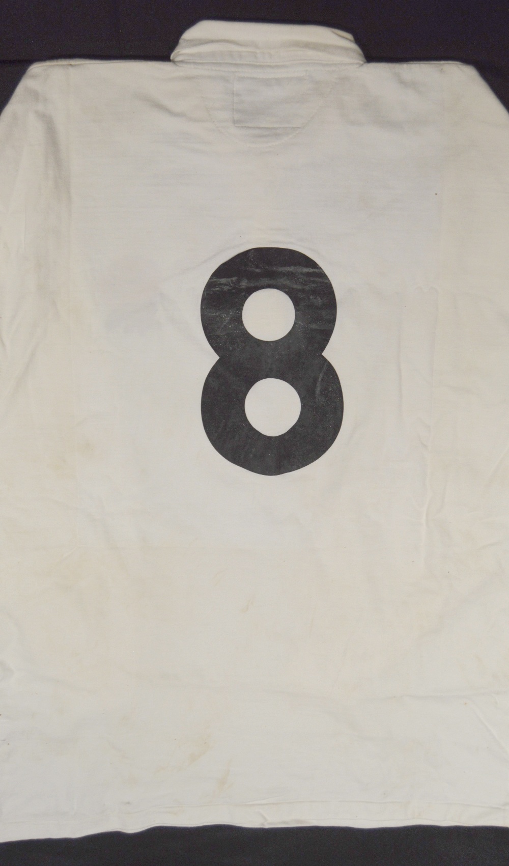 1990 Dave Egerton’s Matchworn England Rugby Jersey: The sadly- late Lion and no.8’s ‘RFU Twickenham’ - Image 3 of 3