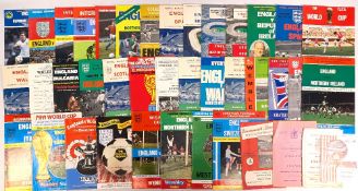 1959- 2006 International Football Programmes, to include full internationals youth, U21, amateur