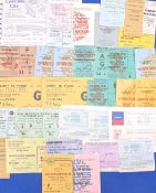 1966-1983 Wolverhampton Wanderers League Ticket Stub Collection home and away plus a couple West