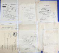 1954 Football League v Irish Football League match programme 20 October 1954 at Anfield Liverpool;