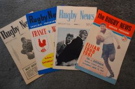 1960 and 61 Rugby Programmes in Australia (4): Both Queensland and NSW v the All Blacks, split