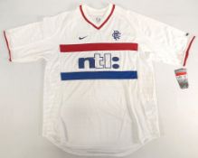 2000-01 Rangers FC Replica Away Football Shirt, Nike, short sleeve, with swing ticket - NTL