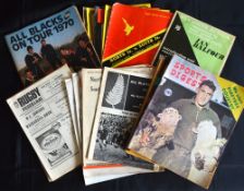 1960s/70s NZ Rugby Miscellany (c.20): Internal match programmes, various inc All Black trials