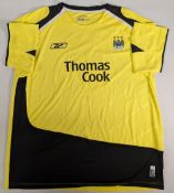 2005-2006 Manchester City 3rd Away Replica Reebok Football Shirt, short sleeve with Thomas Cook size