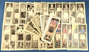 Loose Tropical Times Panel Portraits of Football Stars: #90 cards colour and b&w, in mixed