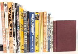 Carton of Wolverhampton Wanderers Football Books and Annuals: a selection of Golden Greats Books,
