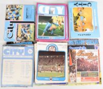 1975/76 Manchester City complete league season homes (21) plus Manchester United (Summerbee
