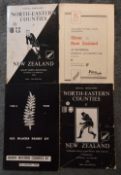 1953-54/1963-4 New Zealand in the British Isles Rugby Programmes (4): v North Eastern Counties and