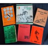 1951-72 European Rugby Handbooks etc (6): Italian FIR handbooks for 1951 and 1971-2, L’Aquila
