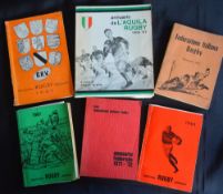 1951-72 European Rugby Handbooks etc (6): Italian FIR handbooks for 1951 and 1971-2, L’Aquila